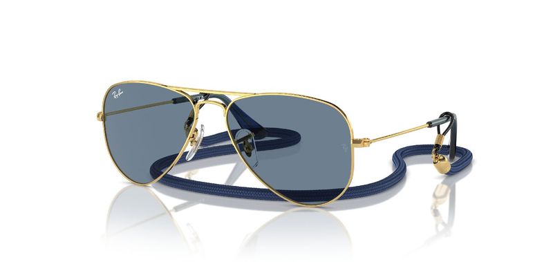 Ray-Ban Pilot Sonnenbrillen 0RJ9506S Gold für Kinder