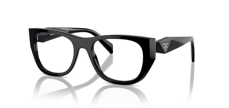 Lunettes de vue Prada Fantaisie 0PR A18V Noir pour Femme