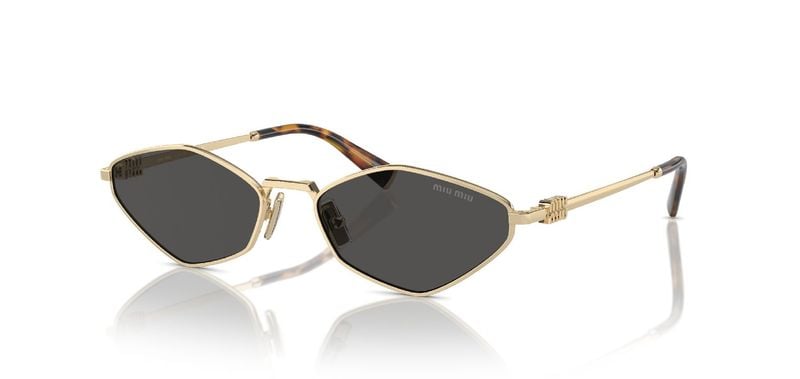 Miu Miu Fantasie Sonnenbrillen 0MU 56ZS Gold für Damen