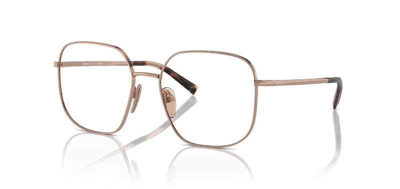 Lunettes de vue Prada Carré 0PR A59V Rose pour Femme