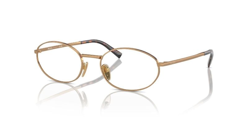 Lunettes de vue Prada Ovale 0PR A57V Bronze pour Femme