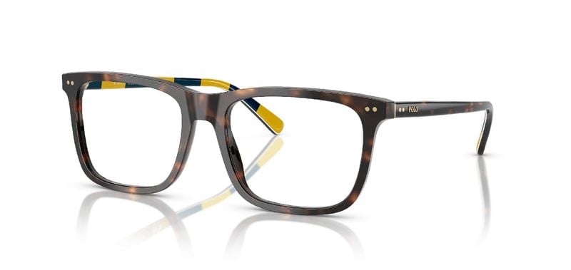 Lunettes de vue Polo Ralph Lauren Rectangle 0PH2282 Havana pour Homme
