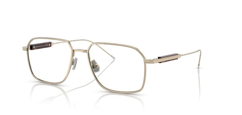 Brunello Cucinelli Rechteckig Brillen 0BC1004T Gold für Herren