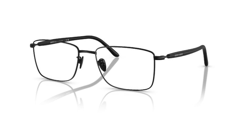 Giorgio Armani Rectangle Eyeglasses 0AR5150 Black for Man