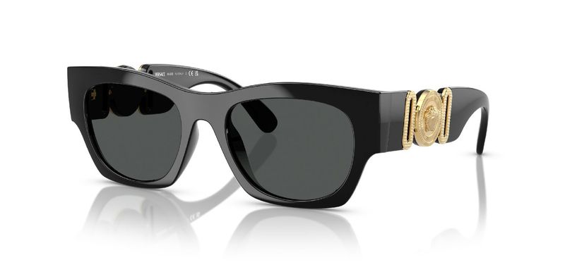 Versace Quadratisch Sonnenbrillen 0VE4479U Schwarz für Herren