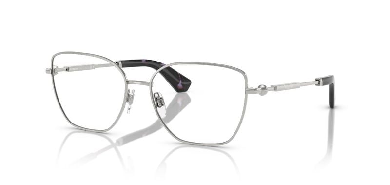 Burberry Schmetterling Brillen 0BE1390 Sillber für Damen