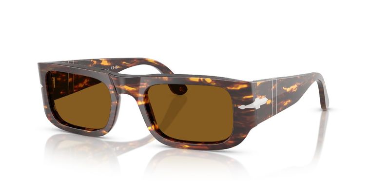 Persol Quadratisch Sonnenbrillen 0PO3362S Braun für Damen/Herren