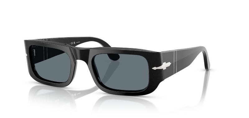 Persol Quadratisch Sonnenbrillen 0PO3362S Schwarz für Damen/Herren