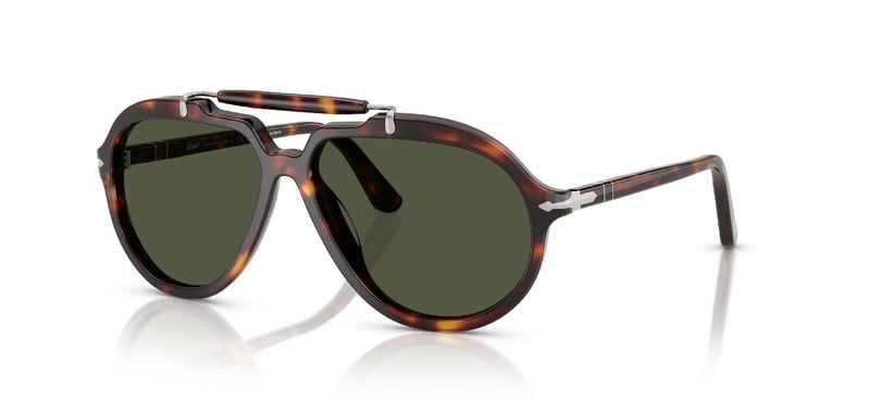 Persol Quadratisch Sonnenbrillen 0PO0202S Schildpatt für Damen/Herren