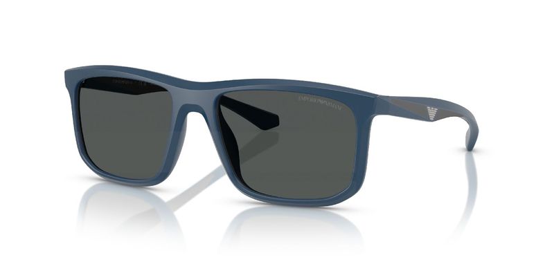 Lunettes de soleil Emporio Armani Carré 0EA4234U Bleu pour Homme