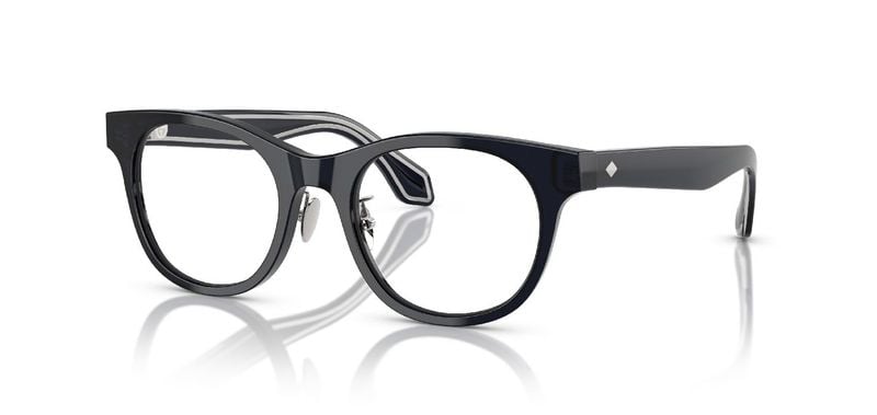 Lunettes de vue Giorgio Armani Ronde 0AR7269 Bleu pour Femme