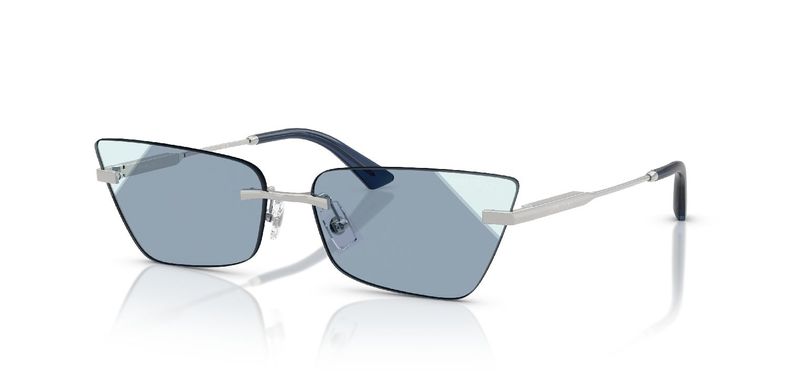 Lunettes de soleil Jimmy Choo Papillon 0JC4012 Argenté pour Femme