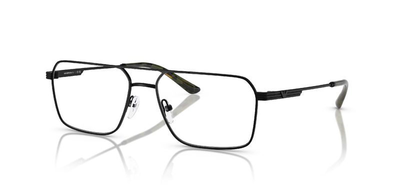 Lunettes de vue Emporio Armani Carré 0EA1166 Noir pour Homme