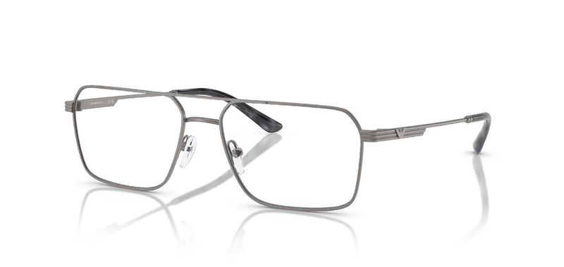 Lunettes de vue Emporio Armani Carré 0EA1166 Gris pour Homme