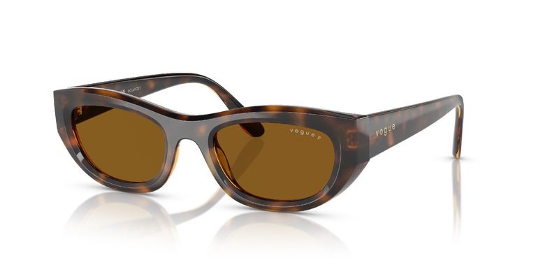 Lunettes de soleil Vogue Papillon 0VO5616S Ecaille pour Femme