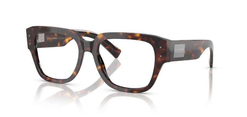Dolce & Gabbana Quadratisch Brillen 0DG3405 Schildpatt für Herren