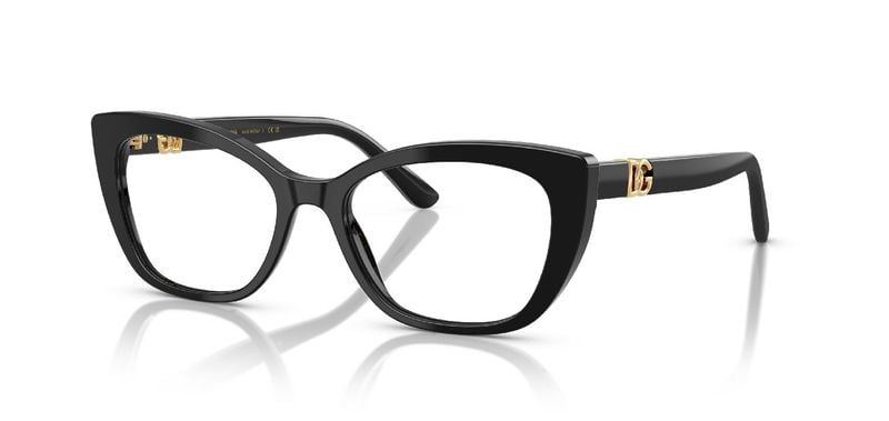 Dolce & Gabbana Schmetterling Brillen 0DG3398 Schwarz für Damen