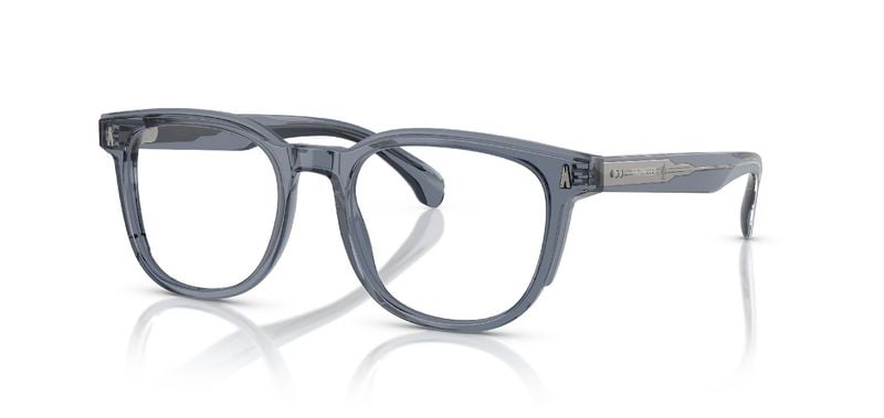 Lunettes de vue Moncler Carré 0ME2002 Bleu pour Homme-Femme