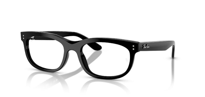 Ray-Ban Quadratisch Brillen 0RX5489 Schwarz für Damen/Herren