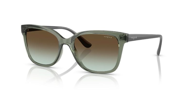 Vogue Quadratisch Sonnenbrillen 0VO5426S Grün für Damen