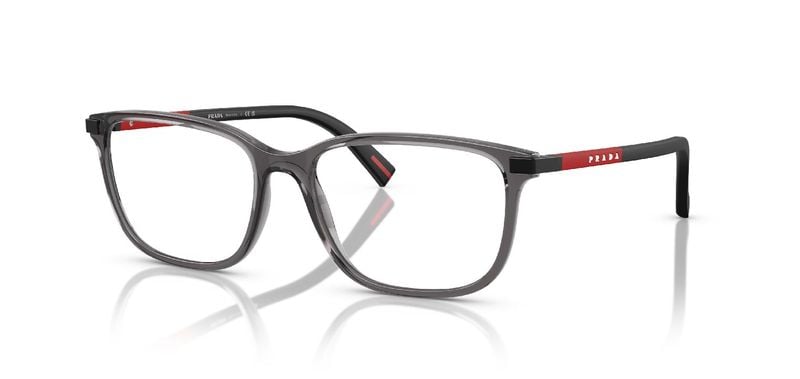 Prada Linea Rossa Quadratisch Brillen 0PS 02RV Grau für Herren