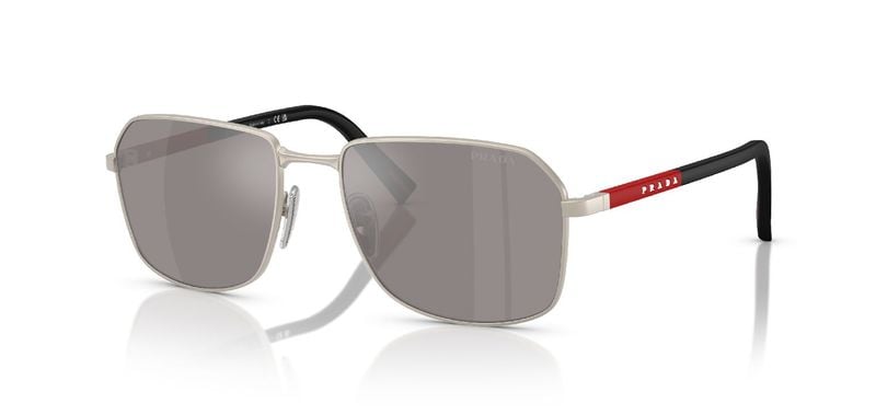 Prada Linea Rossa Rectangle Sunglasses 0PS A51S Beige for Man