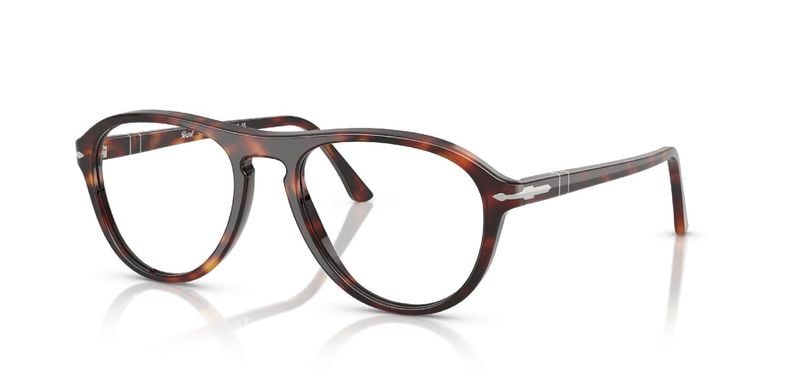 Persol Aviator Eyeglasses 0PO3371V Havana for Unisex