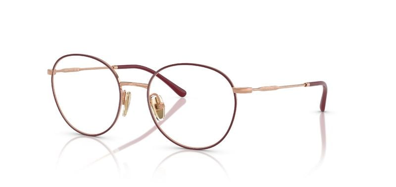 Lunettes de vue Vogue Ronde 0VO4280T Rose pour Femme