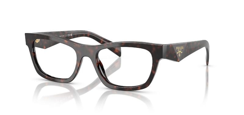 Lunettes de vue Prada Papillon 0PR B01V Havana pour Femme