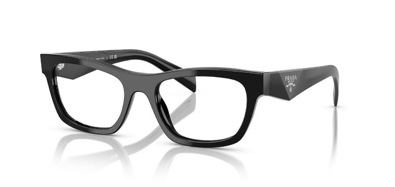 Lunettes de vue Prada Papillon 0PR B01V Noir pour Femme
