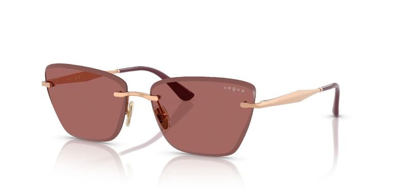 Lunettes de soleil Vogue Papillon 0VO4332S Rose pour Femme
