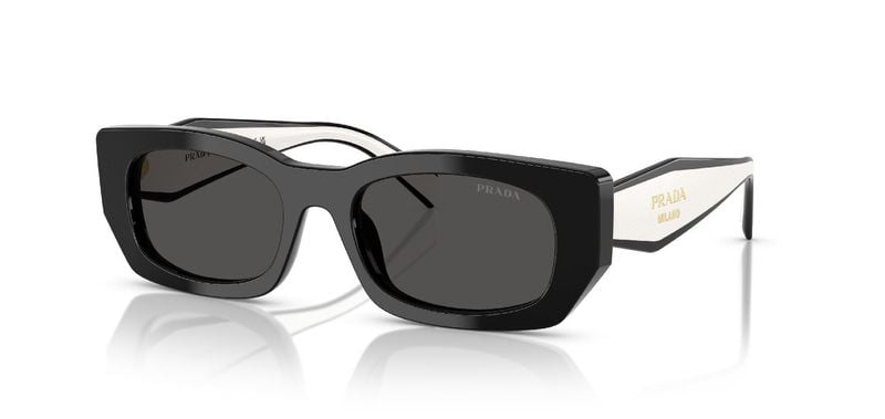 Lunettes de soleil Prada Carré 0PR B05S Noir pour Femme