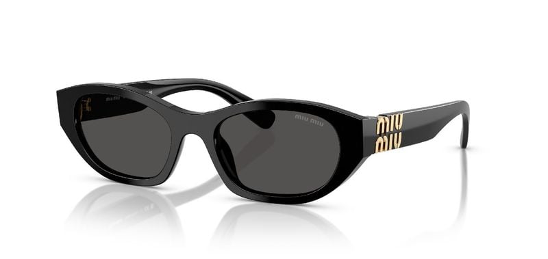 Lunettes de soleil Miu Miu Fantaisie 0MU A03S Noir pour Femme
