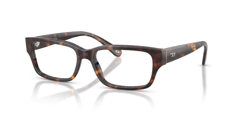 Diesel Quadratisch Brillen 0DL4002 Havana für Damen/Herren