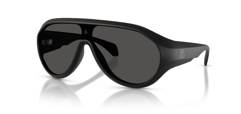 Moncler Oval Sunglasses 0ME8009U Black for Unisex