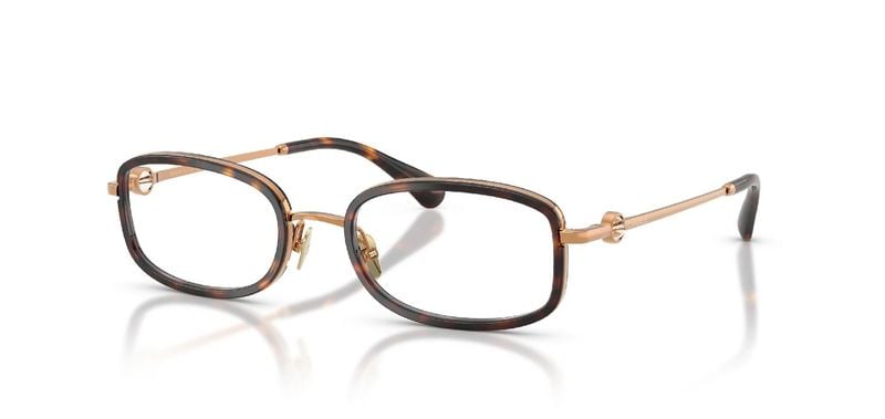Lunettes de vue Chanel Rectangle 0CH2221 Havana pour Femme