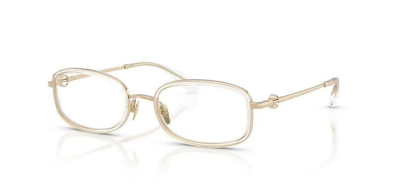 Lunettes de vue Chanel Rectangle 0CH2221 Transparent pour Femme