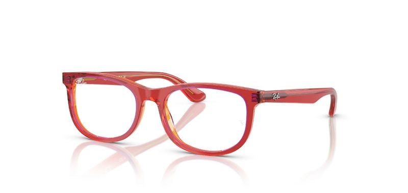 Lunettes de vue Ray-Ban Carré 0RY1642 Rouge pour Enfant