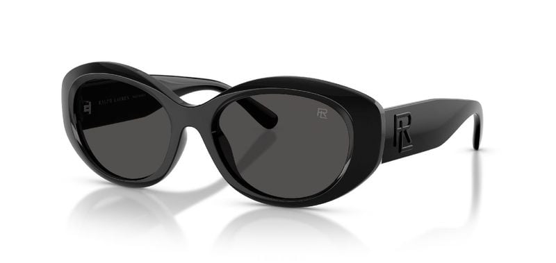 Ralph Lauren Oval Sonnenbrillen 0RL8232U Schwarz für Damen