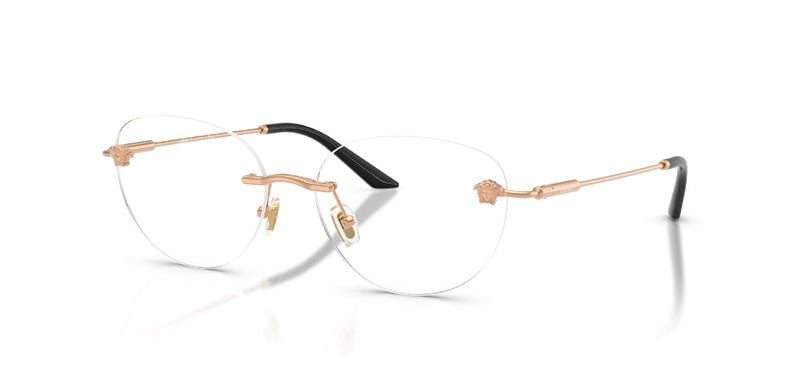 Lunettes de vue Versace Ovale 0VE1305 Rose pour Femme