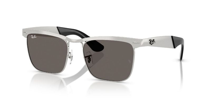 Lunettes de soleil Ray-Ban Carré 0RB3875 Argenté pour Homme-Femme