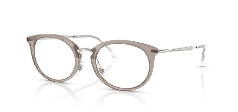 Ray-Ban Oval Brillen 0RX7255 Grau für Damen/Herren