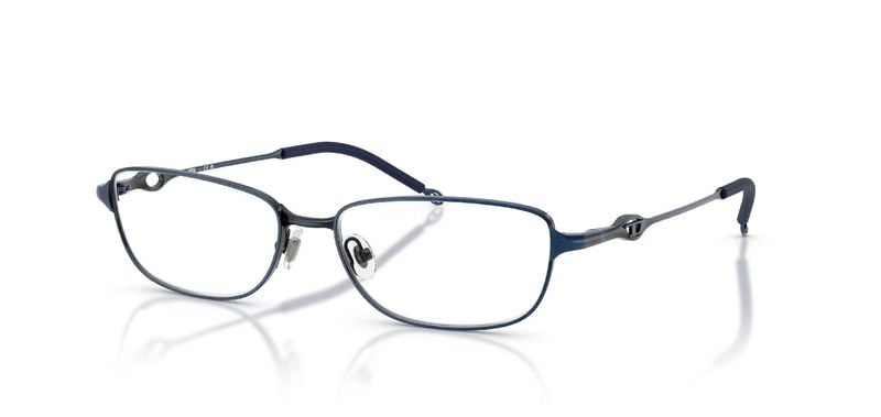 Lunettes de vue Diesel Rectangle 0DL5002 Bleu pour Homme-Femme