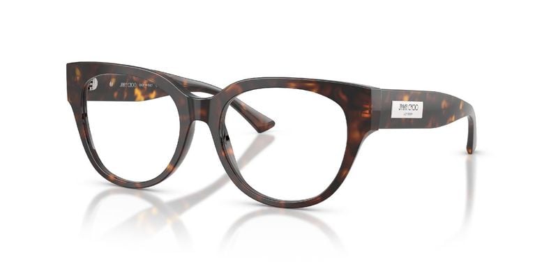 Jimmy Choo Round Eyeglasses 0JC3035 Havana for Woman