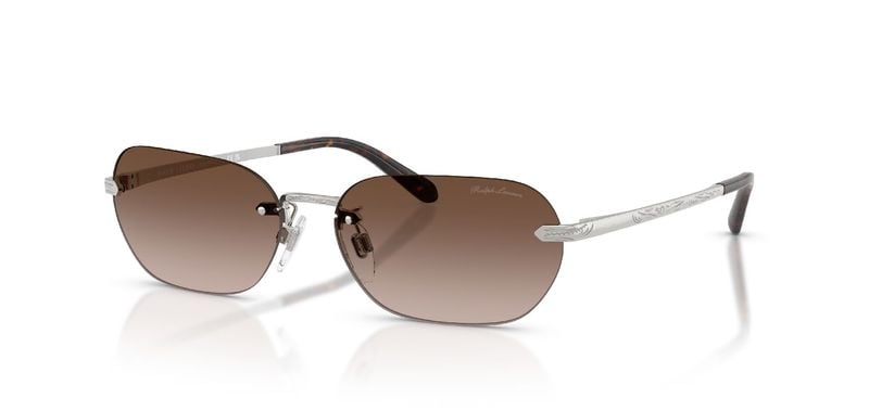 Ralph Lauren Rechteckig Sonnenbrillen 0RL7089 Sillber für Damen