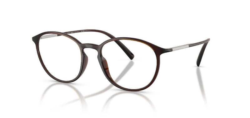 Giorgio Armani Round Eyeglasses 0AR7275U Marron for Man