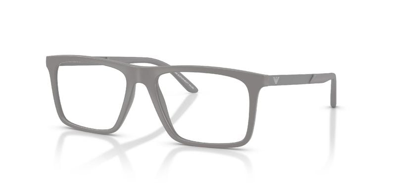 Lunettes de vue Emporio Armani Carré 0EA3253 Gris pour Homme
