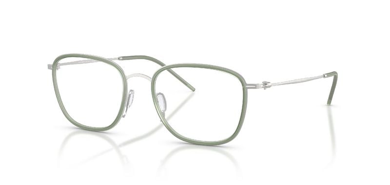 Giorgio Armani Carré Eyeglasses 0AR5154 Silver for Man