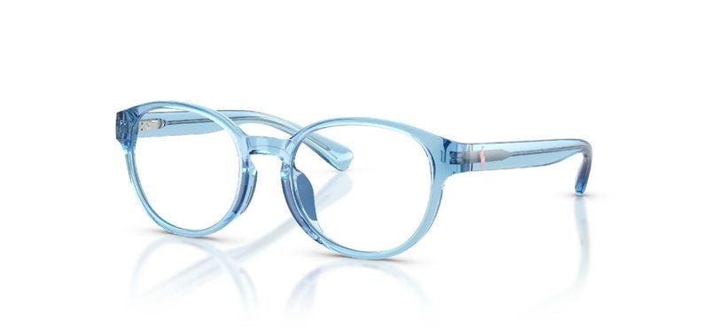Lunettes de vue Polo Prep Ronde 0PP8550U Bleu pour Enfant
