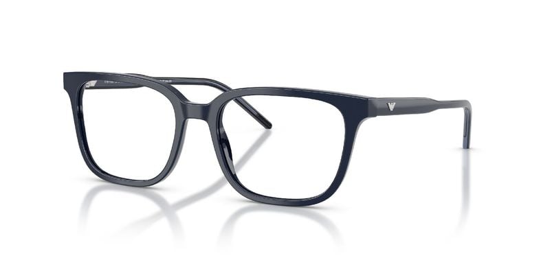 Lunettes de vue Emporio Armani Carré 0EA3258 Bleu pour Homme